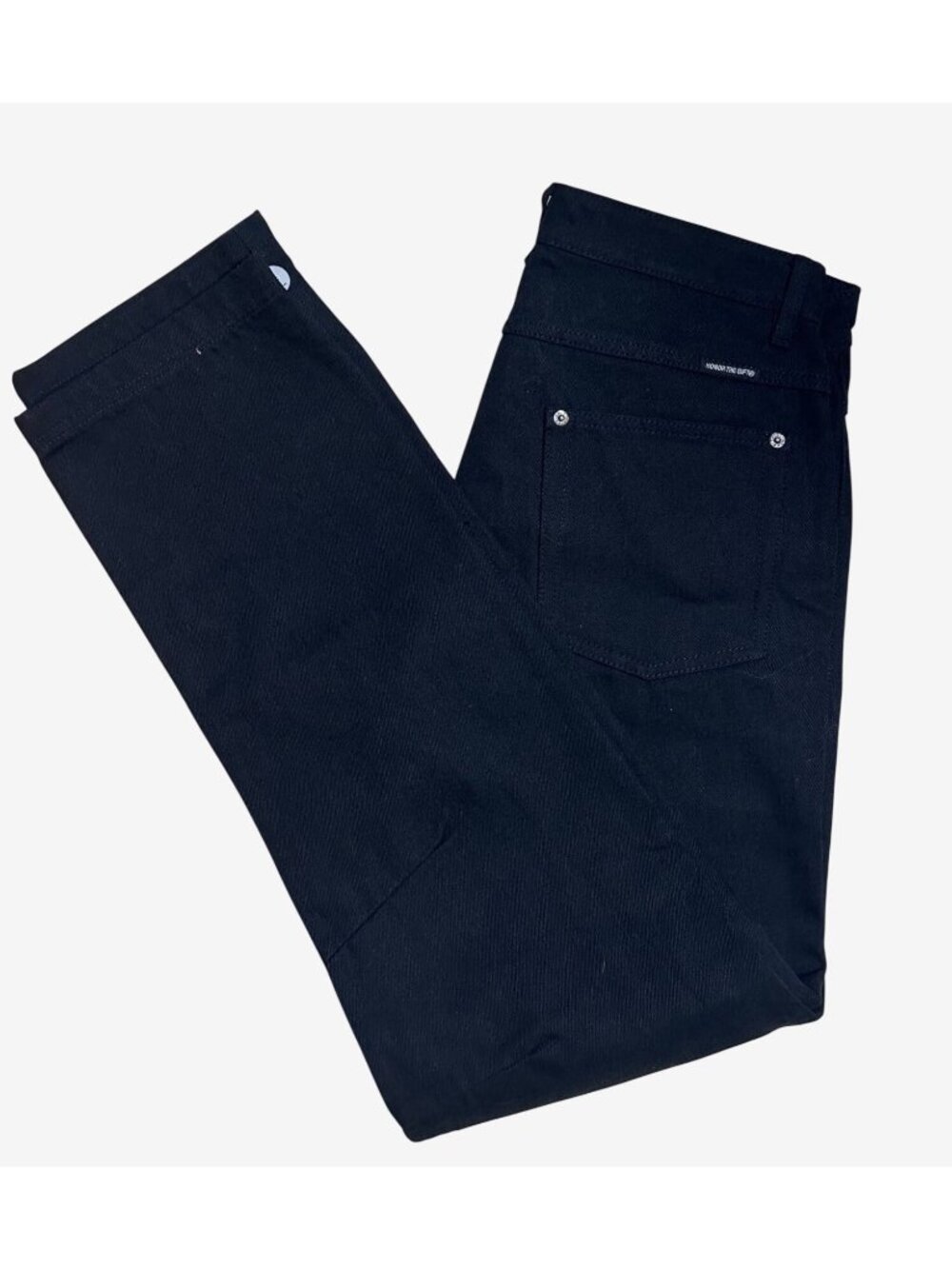 Honor The Gift Black Straight-Leg Pants Cotton-Blend Size 32